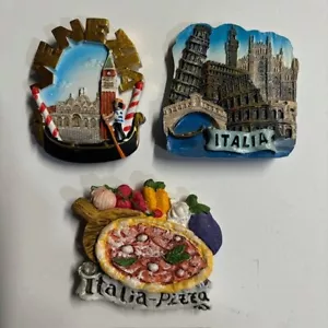 3 - Imanes de nevera italiana Italia torre inclinada de pizza venezia - Imagen 1 de 6