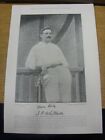 1895 Cricket: Famous Plate/Picture - Whiteside, John [Leicestershire] - on rever