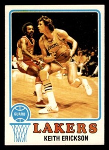 1973 Topps Basketball #117 Keith Erickson NM
