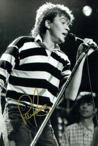 Paul YOUNG SIGNED Autograph 12x8 Photo 1 AFTAL COA 80's Pop Music Singer Cover