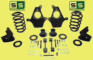 4/5 Drop / Lowering Kit Rear Coils For 07-14 Chevy / GMC SUV Models Tahoe Suburb - Picture 1 of 1