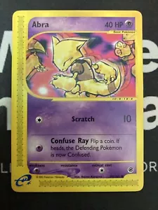 Pokémon - Abra 93/165 -Expedition - Damaged - Picture 1 of 4