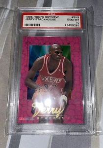 1995 Hoops Skyview Jerry Stackhouse #SV9 - PSA 10 low pop 3.    1:480 Packs - Picture 1 of 4