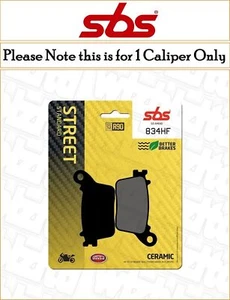 Honda CBR 600 RR 2007-2016 [Rear Ceramic Brake Pads] [SBS HF Series] - Picture 1 of 1