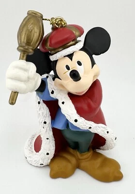Disney Mickey Mouse Christmas Decoration Prince and the Pauper Xmas Ornament - Image 1 of 4