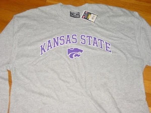 KANSAS STATE K - STATE WILDCATS Langarm T-Shirt NEU Gr... XLarge XL - Bild 1 von 7