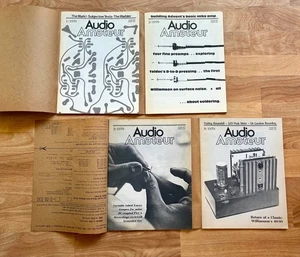 AUDIO AMATEUR Magazine 1979 Complete Volume X Lot of 4 Issues 1 2 3 4 - Picture 1 of 2
