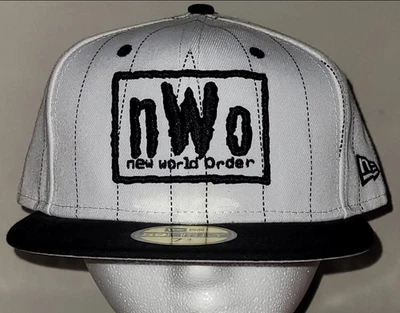 New Era/WWE-NWO Salón de la Fama a Rayas-Talla 7 3/4 Foto 1 de 4