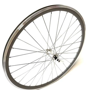 Single Speed Grey QR Alloy Front Wheel 700c 32 Spoke Quick Release - Picture 1 of 7