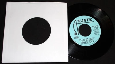 Roberta Flack-Killing Me Softly With His Song-Stereo-Mono-Atlantic 45-2940-VG++! - Image 1 of 2