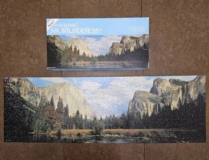 Sprinkbok Panoramic AH, WILDERNESS! Puzzle Más de 700 Piezas YOSEMITE Completo - Imagen 1 de 18