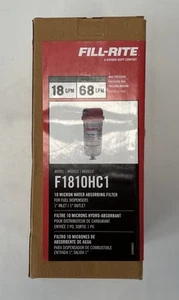 Fill-Rite F1810PC1, 1” inlet 18 GPM 10 Micron Hydrosorb Fuel Filter with Drain - Bild 1 von 4