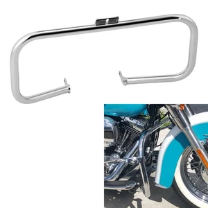 Chrome Engine Guard Highway Crash Bar pour Harley Softail Deluxe FLSTN 05-17 2016 - Photo 1/16