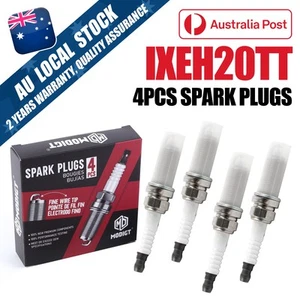 4pcs IRIDIUM SPARK PLUGS IXEH20TT For Nissan Micra K13 HR15DE 1.5L 2010-ON - Picture 1 of 9
