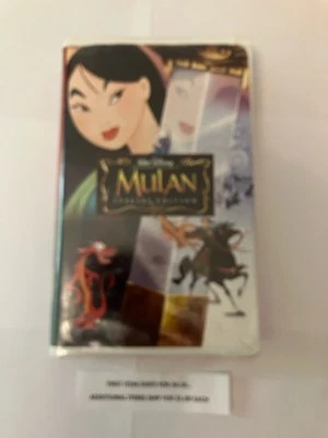 VHS Tape    Mulan - Special Edition      $3.00  Shipping $4.50/$1.00 - Image 1 of 2