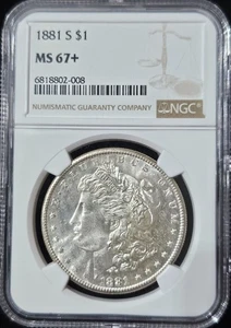 1881-S Morgan Dollar MS-67+ NGC VIDEO - Picture 1 of 7
