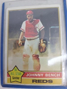 1976 Topps #300 Johnny Bench (EXMT) - Picture 1 of 2