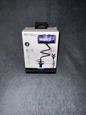 Cell Phone Clip On Gooseneck Arm Holder Grip Opens 3.5 Width BYTECH NEW - Image 1 of 4