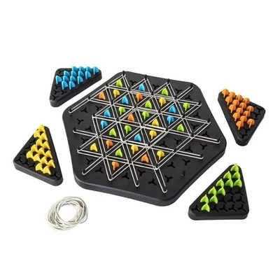 MARKENLOS Triggle Game lustige Spiel interaktive Steckspiel Klassische Desktop Brettspiele