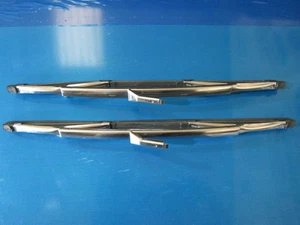 Aston Martin DB4 & DB5 Windscreen Wiper Blades, Stainless Steel, Genuine TEX - Picture 1 of 1