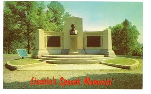GETTYSBURG PA Lincoln's Speech Memorial Vtg Postcard - Picture 1 of 1