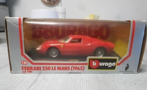 BURAGO FERRARI 250 LE MANS 1965 COD.0506 SCALA 1/24 - Foto 1 di 7