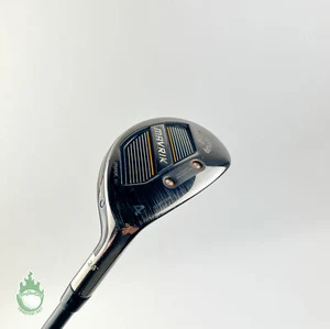 Used RH Callaway Mavrik Max W 4 Hybrid 24* Helium 50g Ladies Graphite Golf Club - Picture 1 of 11