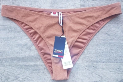 Tommy Jeans Cheeky High Leg Bikini Copper Canyon Size XL - Image 1 of 4