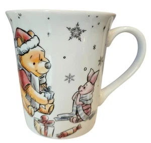 Disney Winnie The Pooh Mug Christmas Piglet Ceramic Santa Bear Tea Coffee Cup - Picture 1 of 7
