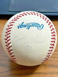 BERNIE WILLIAMS 6 SIGNED AUTOGRAPHED OAL BASEBALL!  Yankees!  JSA! - Picture 1 of 2