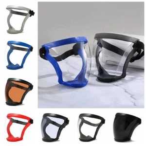 Full Face Anti-Fog Face Mask Anti-Sand Motorcycle Goggles Anti-Splash - Picture 1 of 19