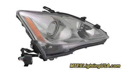 TYC  Right Passenger Side Xenon HID Headlight for Lexus IS250 IS350 06-08 w/AFS - Image 1 of 3