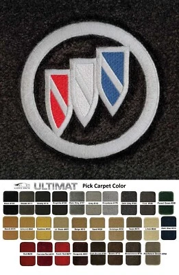 Lloyd Mats Ultimat Buick Roadmaster Tri-Shield Front Floor Mats (1991-1996)  - Imagem 1 de 4