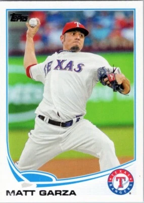 2013 Topps Update #US47 Matt Garza Texas Rangers - Image 1 of 2