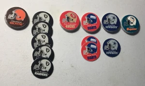 1995 NFL * Officially Licensed Pogs * Milkcaps - 48 Total + FREE ship! Cowboys++ - Picture 1 of 4