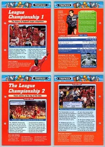 League Championship - Trophies #5 & 6 Football Magic 1998-9 Fact File 2 Pages - Picture 1 of 1