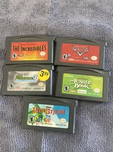 Disney Games Bundle Kim Possible 3 + Cars Incredibles + Lilo & Stitch And Jungle - Picture 1 of 1