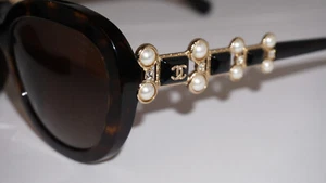 Gafas de sol Chanel nuevas edición limitada Bijou perla polar CH5334HB C714S9 56 19 140 - Imagen 1 de 10