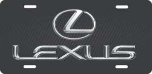 LEXUS LOGO LICENSE PLATE FOR AUTO 12X6 ALUMINUM 1 - Afbeelding 1 van 1