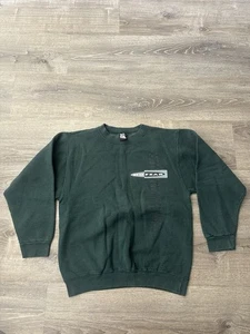 Vintage 90s No Fear Box Logo Crew Neck Sweatshirt Men’s Size Medium - Picture 1 of 9