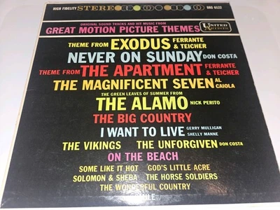 Great Motion Picture Themes Exodus UAS-6122 LP Original - Image 1 of 4