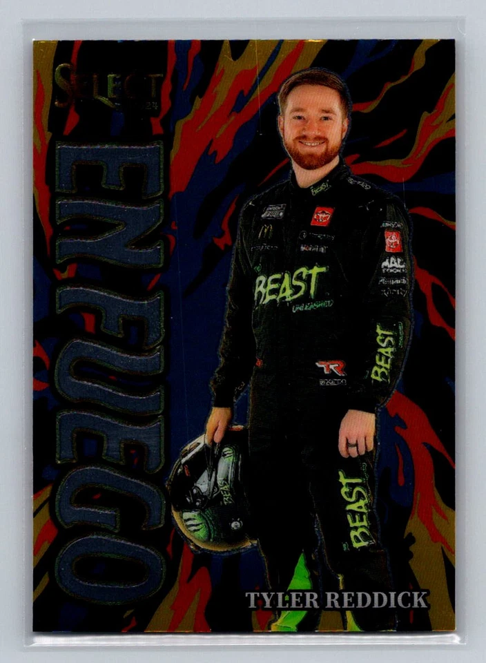 2024 Panini Select #20 Tyler Reddick En Fuego - Image 1 of 2