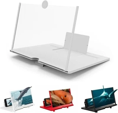 10/12 in Foldable Screen Magnifier For Cell Phone 2025 Newest Version Amplifier - Image 1 of 4