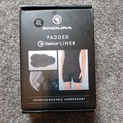 Endura Mens Padded Mesh Clickfast™ Liner size xxl  - Image 1 of 4