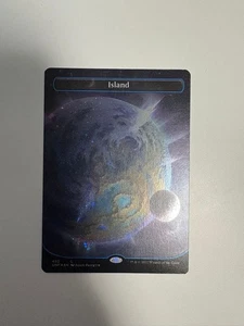 Island UNF Galaxy Foil Used - Picture 1 of 1