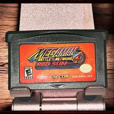 Mega Man Battle Network 4: Red Sun (Nintendo Game Boy Advance, 2004) - Image 1 of 3