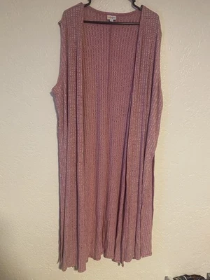 Lularoe Joy Long Vest XL - Image 1 of 2