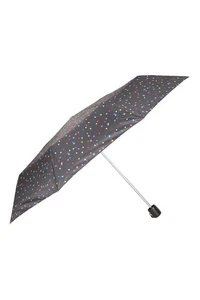 Mountain Warehouse Mini Patterned Umbrella with Wrist Strap Windproof Brolly - Picture 1 of 31