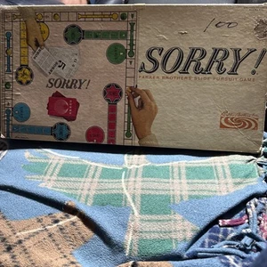 Vintage 1964 Parker Brothers Sorry! Board Game COMPLETE - Picture 1 of 4