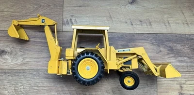 Retroexcavadora de construcción John Deere #589 diecast vintage 1/16 ETRL - ENVÍO GRATUITO Foto 1 de 2